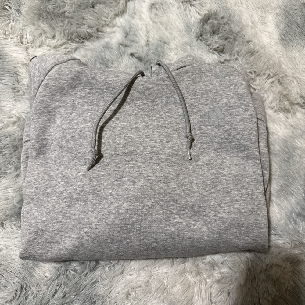 Adidas Women’s Gray Hoodie